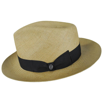 Jaxon Hats | Humphrey Grade 8 Panama Straw Fedora Hat | 127153 | profile | SAGE