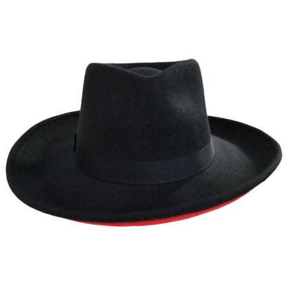 Scala | Dillane ProvatoKnit Rancher Hat | 123440 | front | BLACK/RED