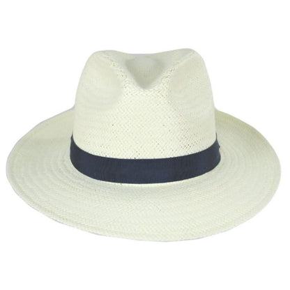 Bailey 1922 | Rothney Raindura Straw Fedora Hat | 127873 | front | IVORY