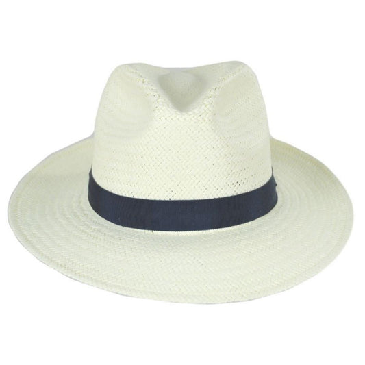 Bailey 1922 | Rothney Raindura Straw Fedora Hat | 127873 | front | IVORY