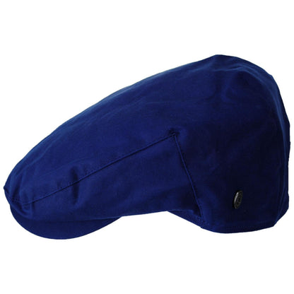 Jaxon & James | British Millerain Wax Cotton Ivy Cap | 170011 | profile | NAVY BLUE