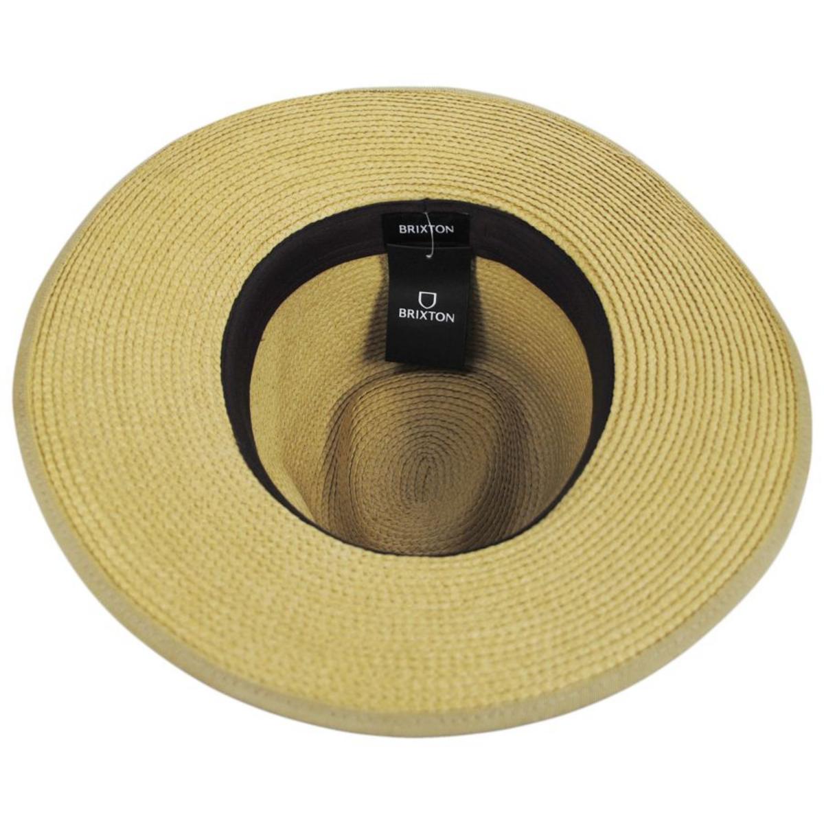 BRIXTON HATS | Reno Braided Toyo Straw Rancher Hat | 128343 | under | TAN