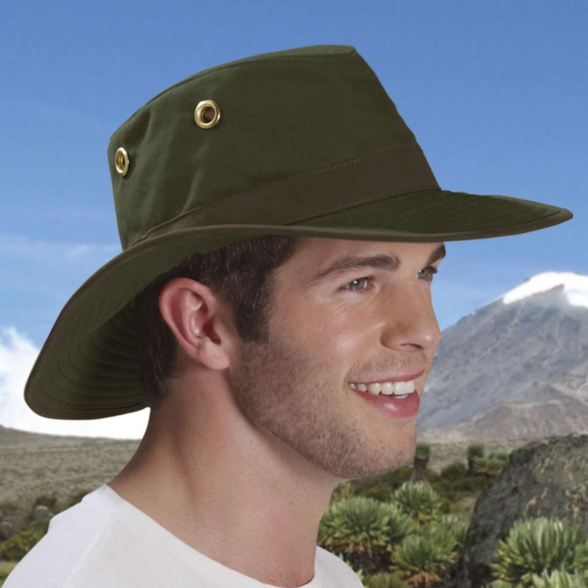 Tilley Endurables | TWC7 Wax Cotton Hat | 400809 | lsmone | OLIVE