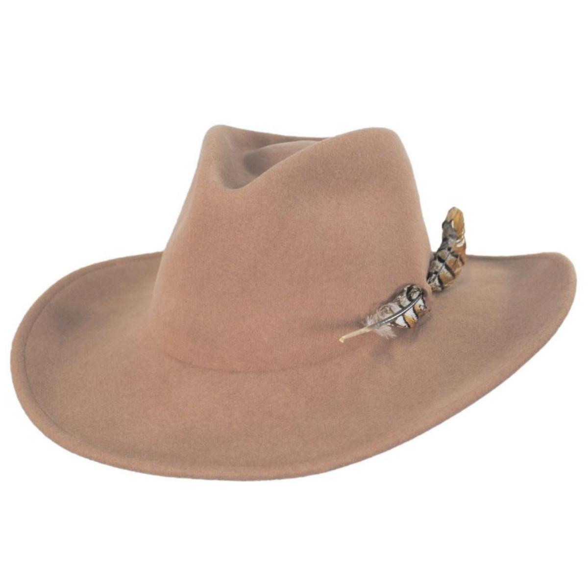 Renegade | Calico Litefelt Wool Western Hat | 130359 | lead | CAMEL