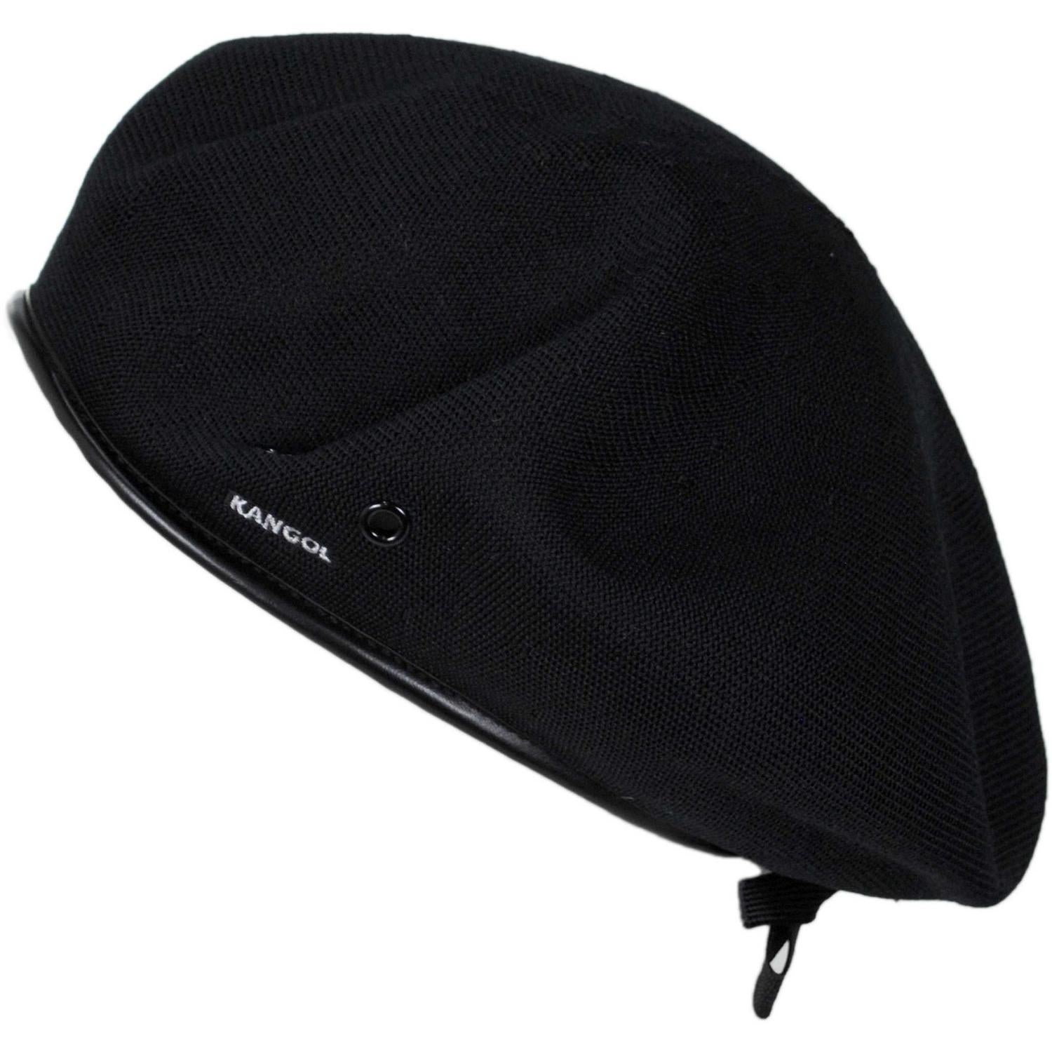Kangol | Monty Tropic Military Beret | 150901 | lead | BLACK