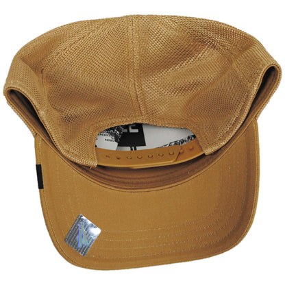 Goorin Bros | Golden Goat Mesh Trucker Snapback Baseball Cap | 200785 | under | AMBER