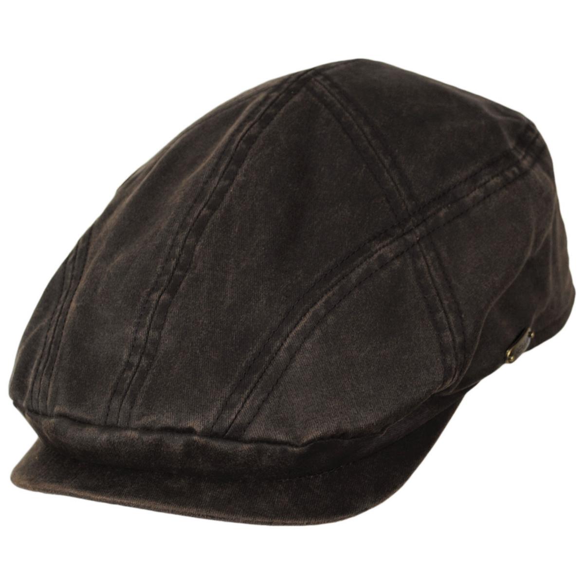 Scala | Weathered Cotton Ivy Cap | 160226 | lead | BROWN