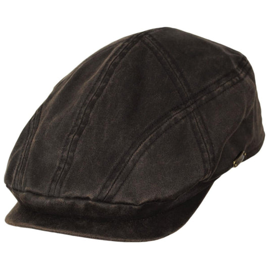Scala | Weathered Cotton Ivy Cap | 160226 | lead | BROWN