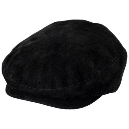 Jaxon Hats | Wholesale Five-Point Suede Ivy Cap B2B Pre-Pack | B2B170200 | lead | BLACK