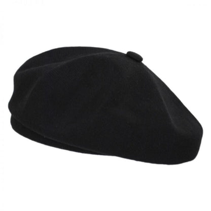Kangol | Jax Bamboo Basque Beret | 150906 | front | BLACK