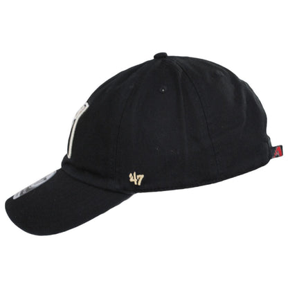 47 Brand | Arizona Diamondbacks MLB Clean Up Strapback Baseball Cap Dad Hat | 203091 | profile | BLACK/RED
