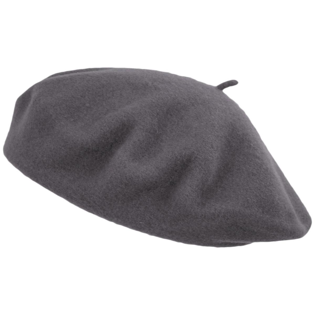 Parkhurst | Classic Wool Beret | 151124 | lead | SOFT CHARCOAL