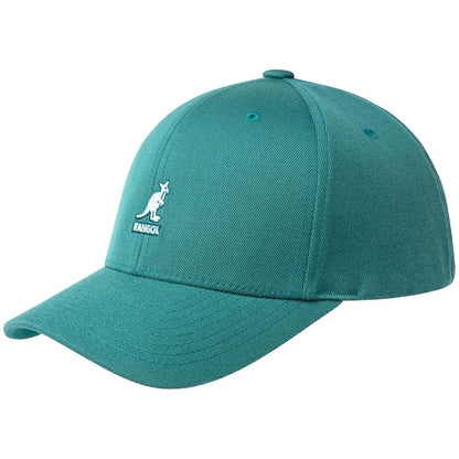 Kangol | Logo Wool Flexfit Fitted Baseball Cap | 201104 | lead | FANFARE