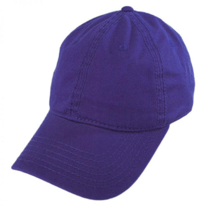 Otto | LoPro Washed Cotton Twill Strapback Baseball Cap Dad Hat | 201407 | lead | PURPLE