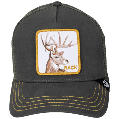 Goorin Bros | Rack Mesh Trucker Snapback Baseball Cap | 200462 | front | OLIVE