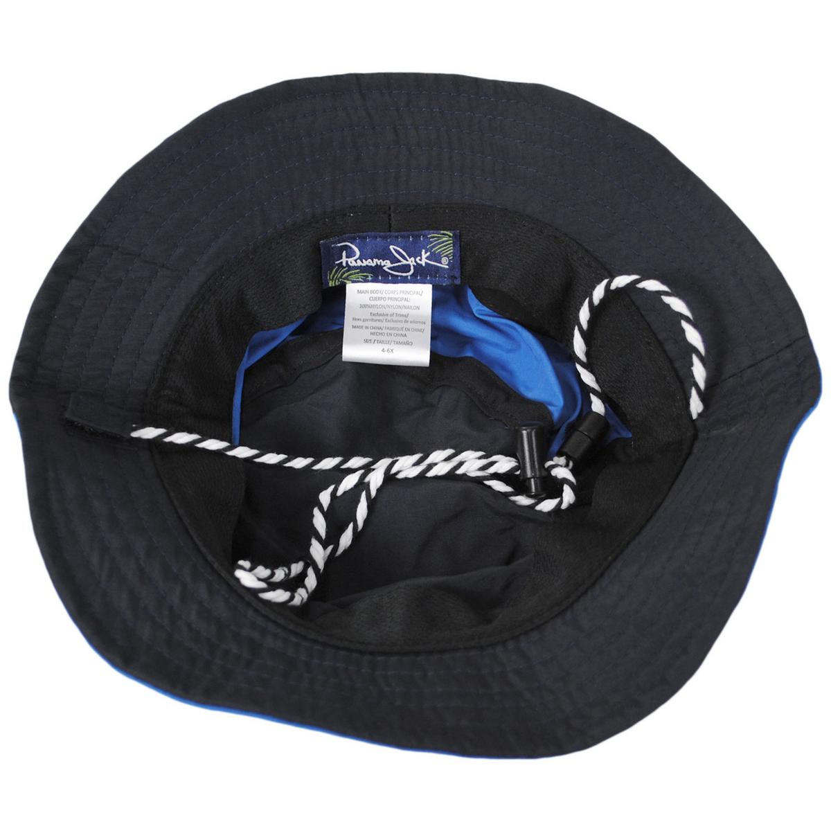 Panama Jack | Kid's Copper Nylon Boonie Hat | 508205 | under | NAVY