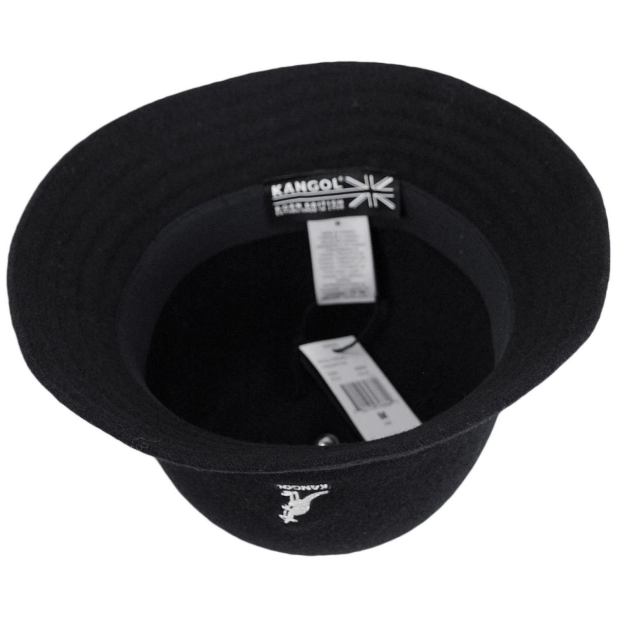 Kangol | Wool Casual Bucket Hat | 185808 | under | BLACK