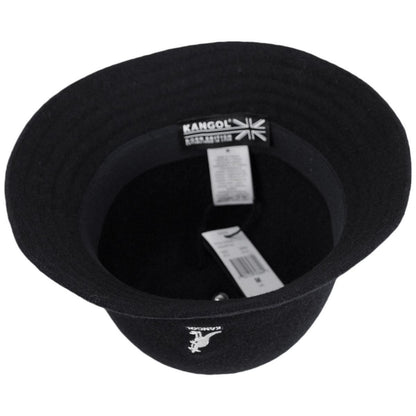Kangol | Wool Casual Bucket Hat | 185808 | under | BLACK