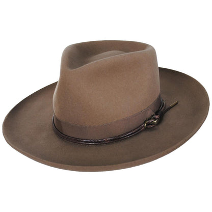 Bailey 1922 | Bastien Polished Elite Wool Felt Fedora Hat - Driftwood | 133309DW | lead | DRIFTWOOD