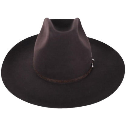 Biltmore | V.C. Smokehouse Wool Felt Western Hat | 130299 | front | CHOCOLATE