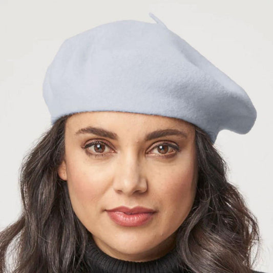 Parkhurst | Classic Wool Beret | 151124 | lsfone | CALM GREY