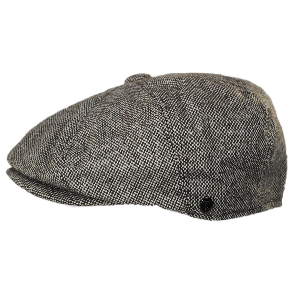 Wholesale Marl Tweed Wool Blend Newsboy Cap B2B Pre-Pack
