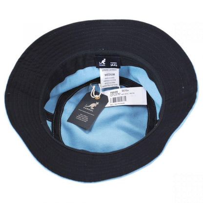 Kangol | Stripe Lahinch Cotton Bucket Hat | 185718 | under | LIGHT BLUE