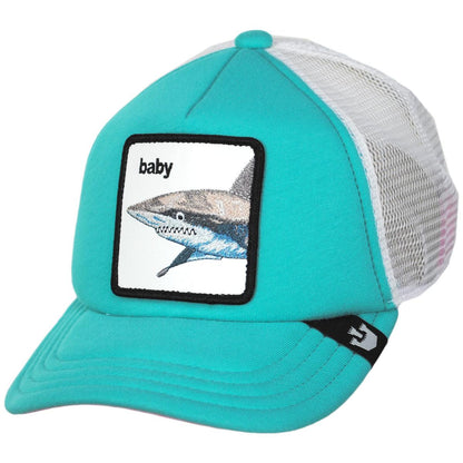 Goorin Bros | Kid's Baby Shark Mesh Trucker Snapback Baseball Cap | 508930 | lead | TEAL