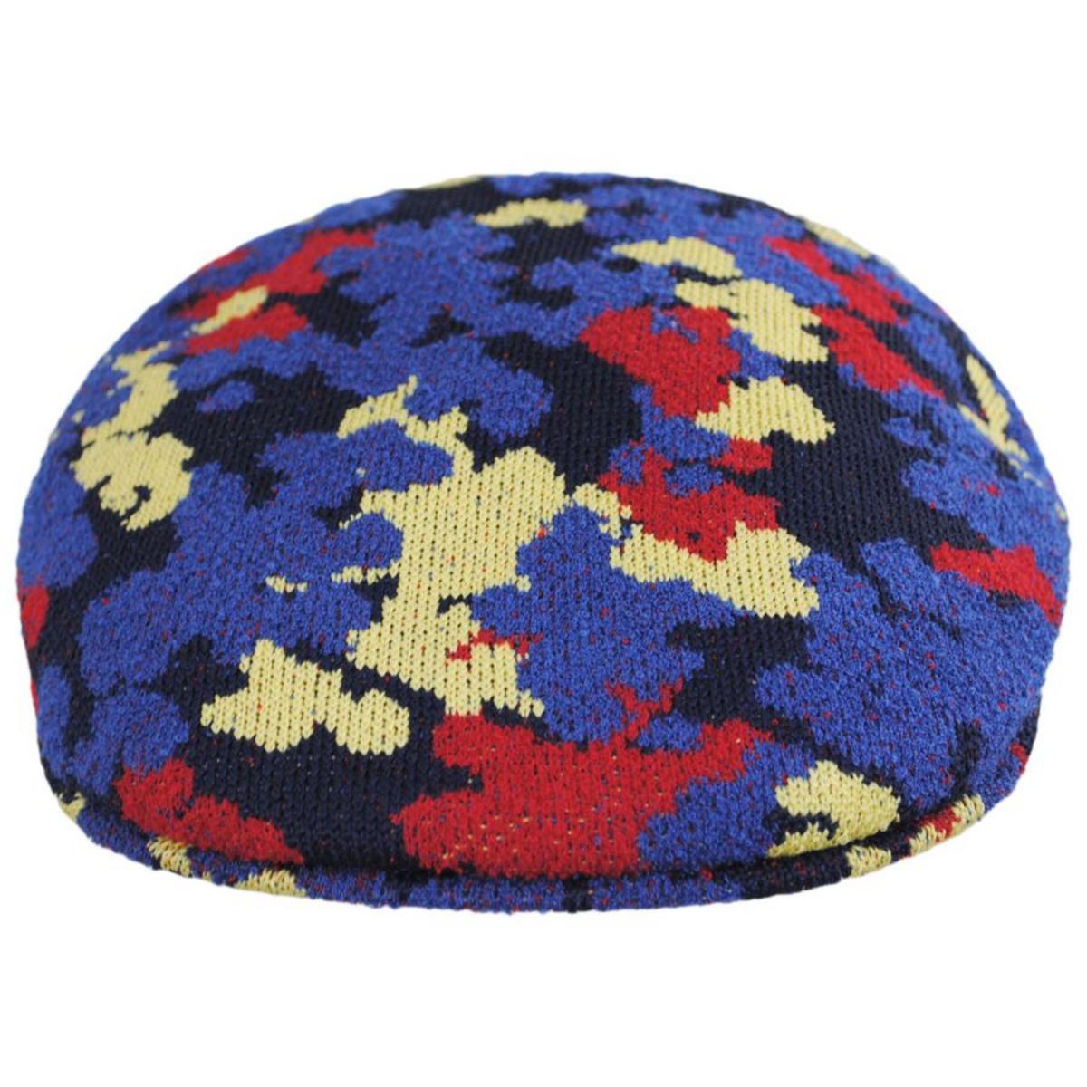 Kangol | Nature Camo 504 Ivy Cap | 161009 | front | NAVY CAMO