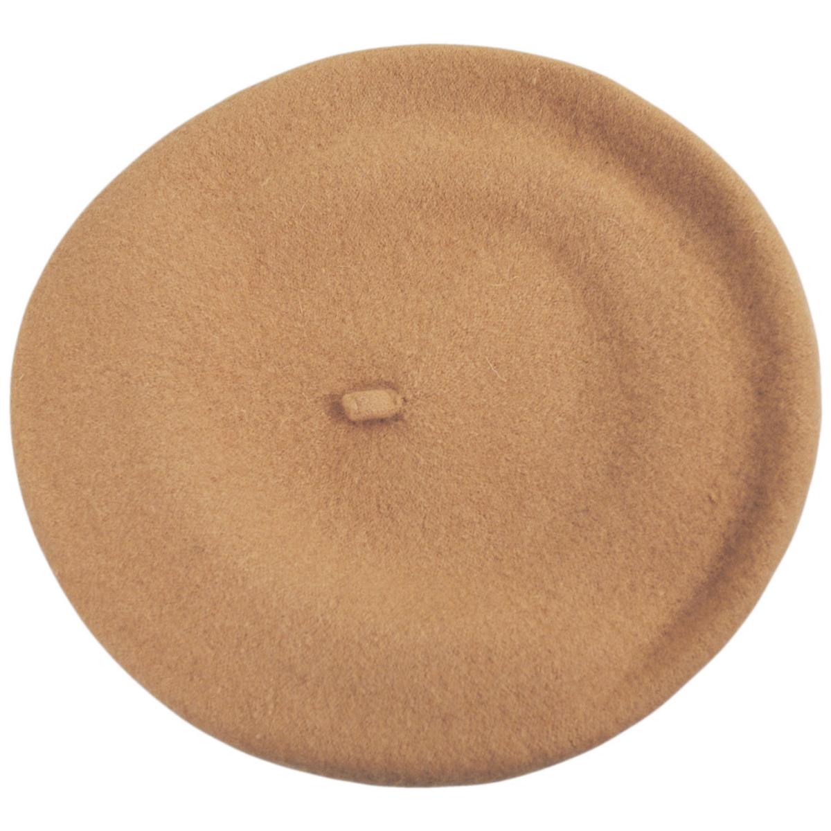 Village Hat Shop | Wholesale Wool Fashion Beret B2B Pre-Pack | B2B152500 | top | CAMEL