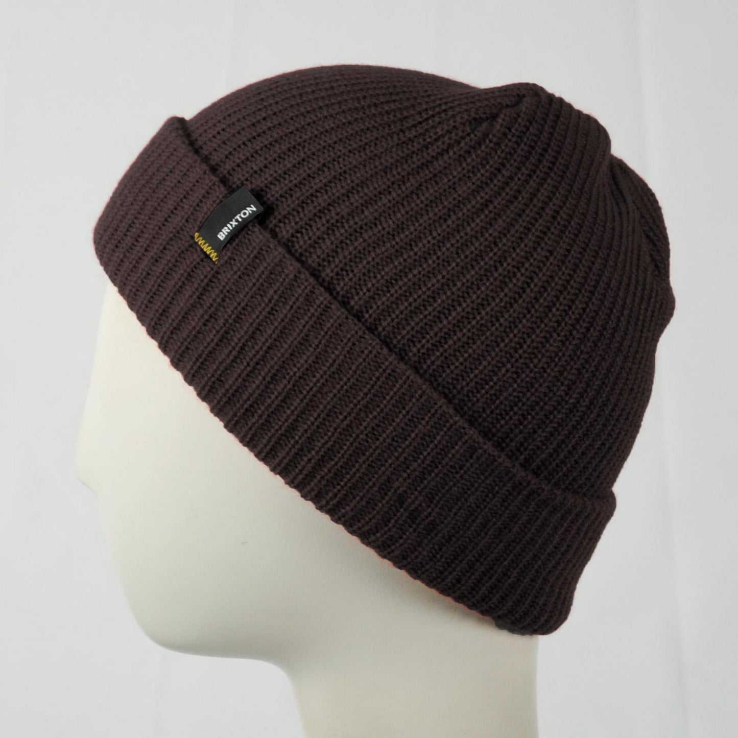 BRIXTON HATS | Heist Knit Beanie Hat | 502706 | profile | WALNUT BROWN
