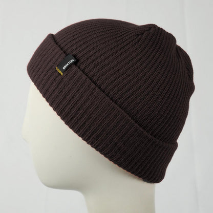 BRIXTON HATS | Heist Knit Beanie Hat | 502706 | profile | WALNUT BROWN