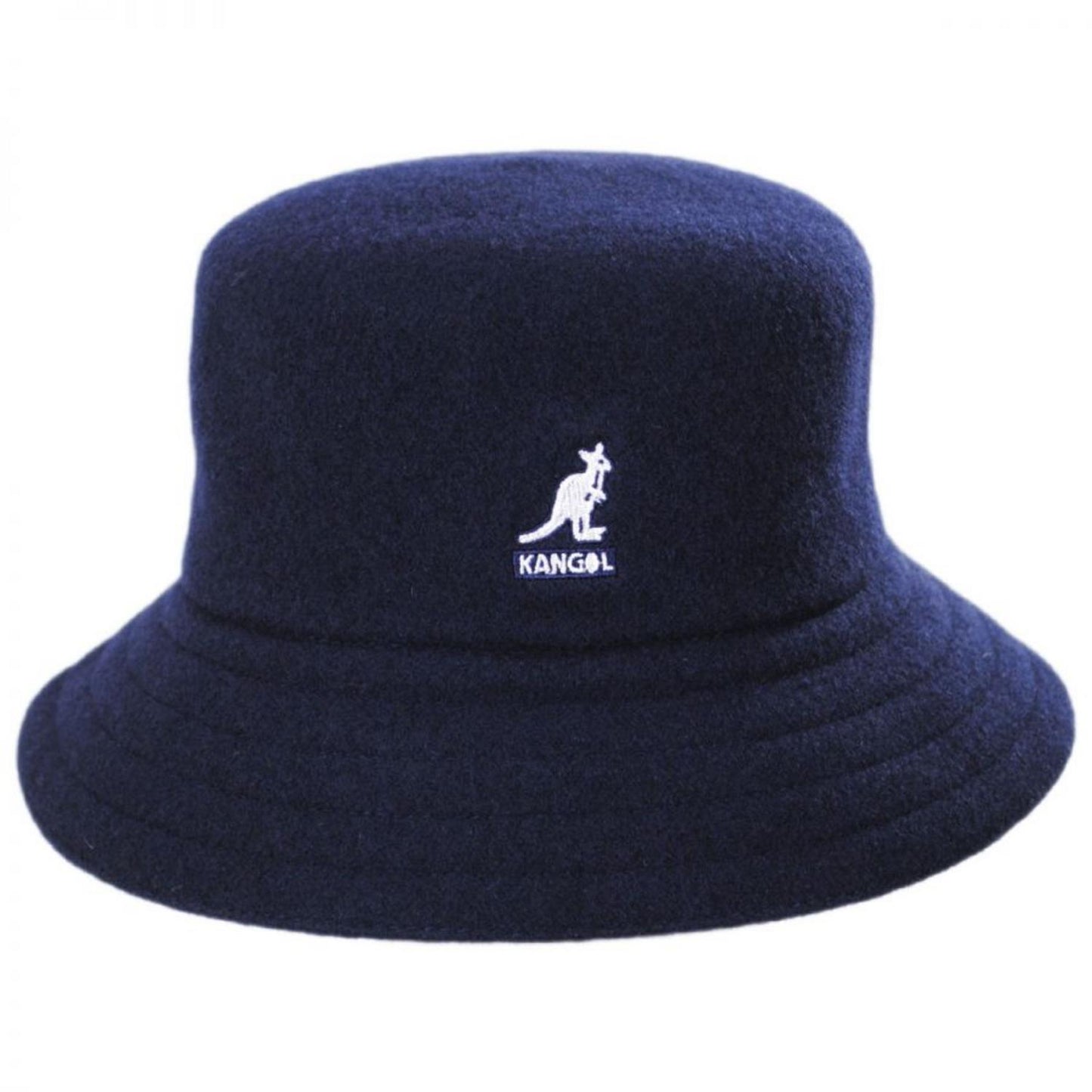 Kangol | Lahinch Wool Bucket Hat | 185748 | front | NAVY