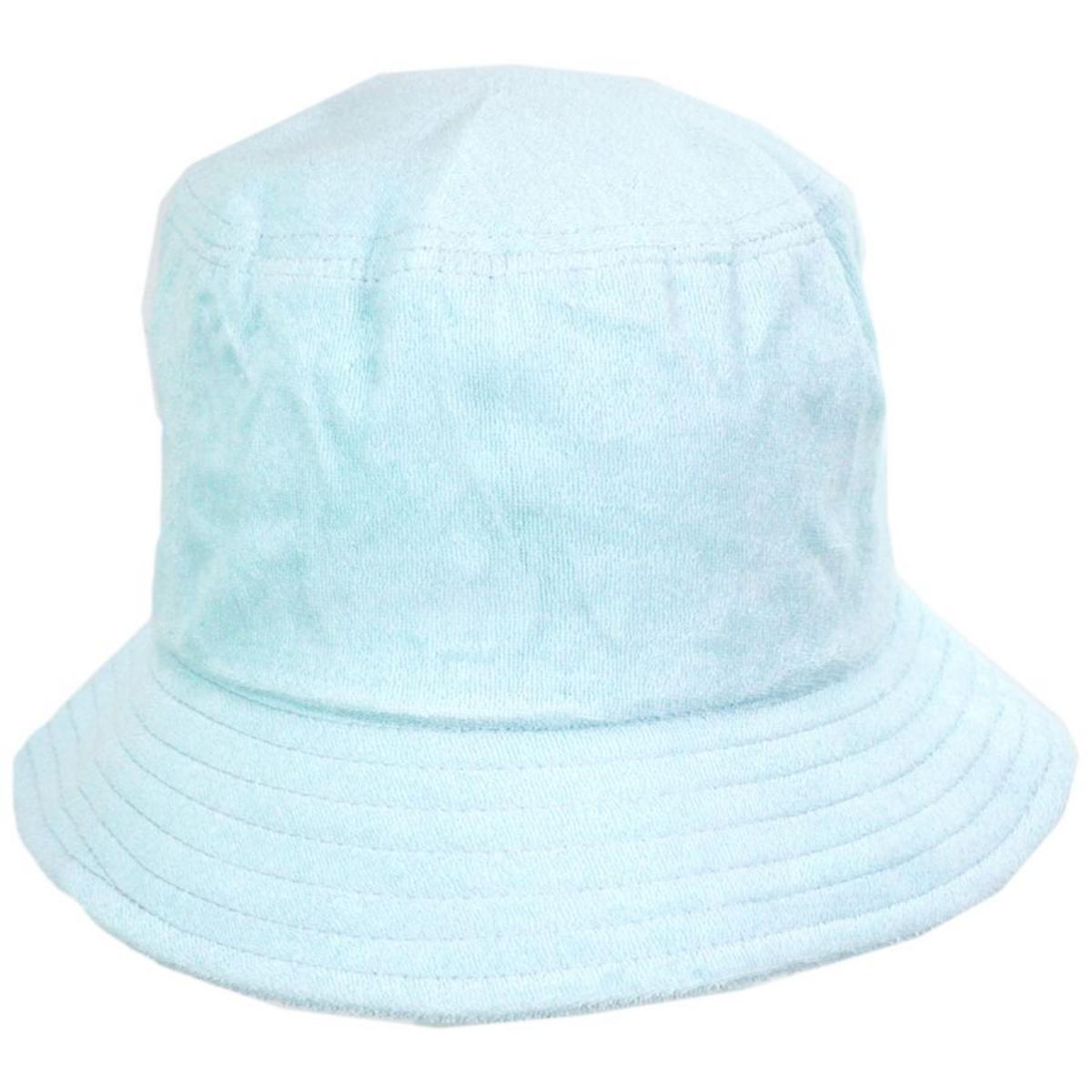 San Diego Hat Company | Cotton Terry Cloth Bucket Hat | 108927 | profile | BLUE