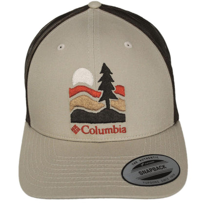Columbia Sportswear | Get Hiked Mesh Snapback Baseball Cap | 400146 | front | ANCIENT FOSSIL