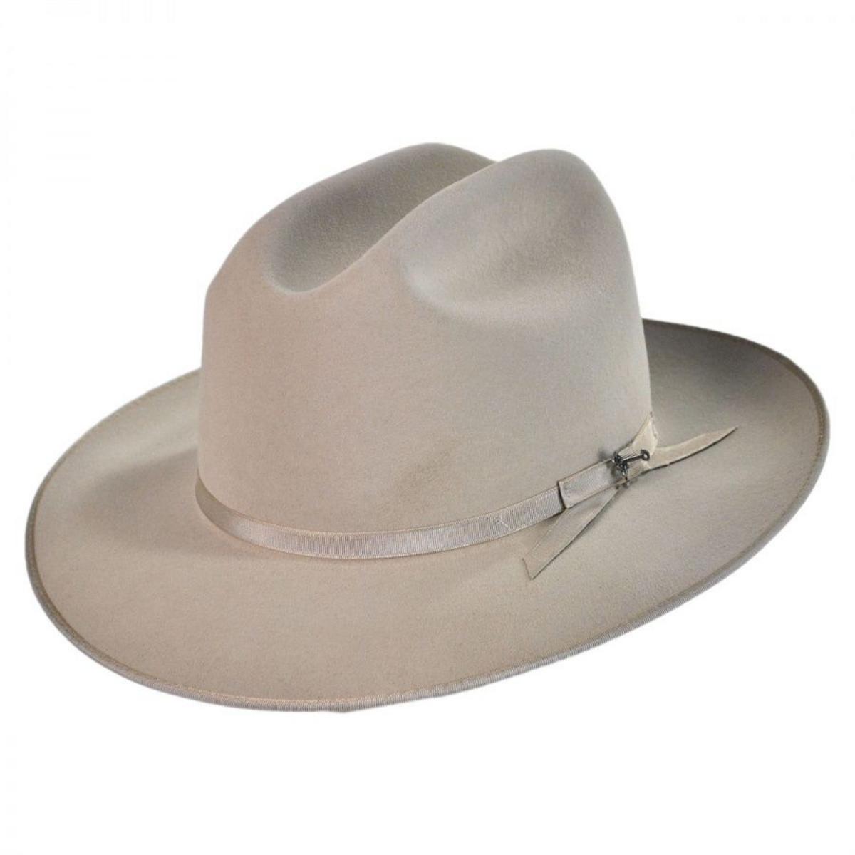Stetson | Open Road 6X Fur Felt Western Hat | 130620 | lead | SILVERBELLY