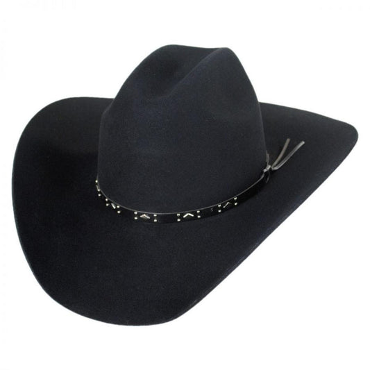 Bailey Western | Dynamite Wool Felt Western Hat | 130133 | lead | BLACK