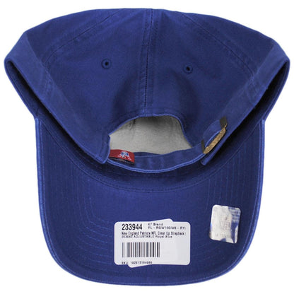 47 Brand | New England Patriots NFL Clean Up Strapback Baseball Cap Dad Hat | 203640 | under | ROYAL