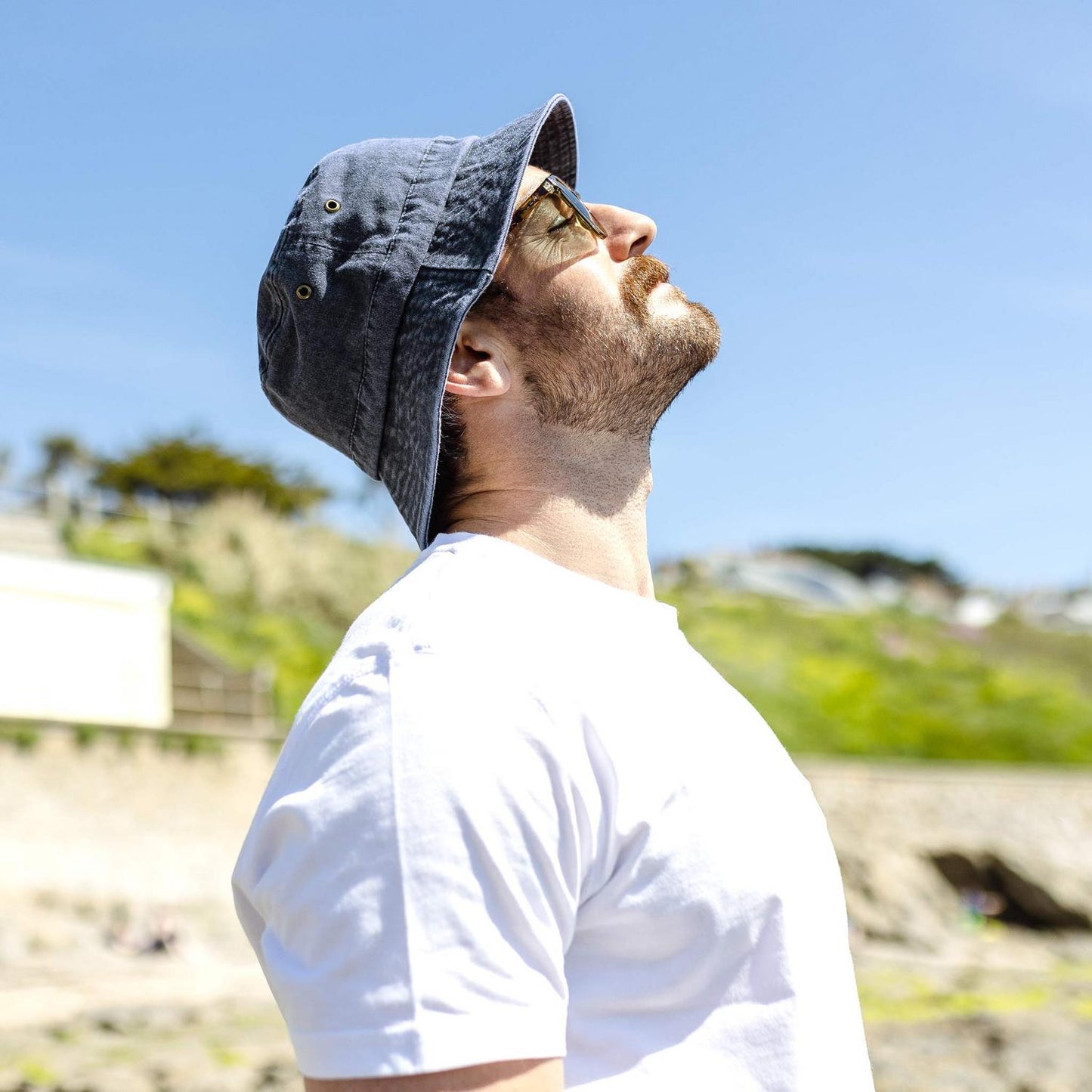 Village Hat Shop | VHS Cotton Bucket Hat | 186605 | lsmone | NAVY BLUE