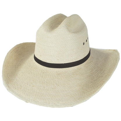SunBody Hats | Cattleman Guatemalan Palm Leaf Straw Hat | 128204 | lead | NATURAL