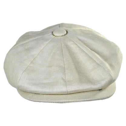 Wholesale Linen and Cotton Newsboy Cap B2B Pre-Pack