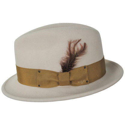 Bailey 1922 | Tino Wool LiteFelt Trilby Fedora Hat | 130008 | profile | MOJAVE DESERT