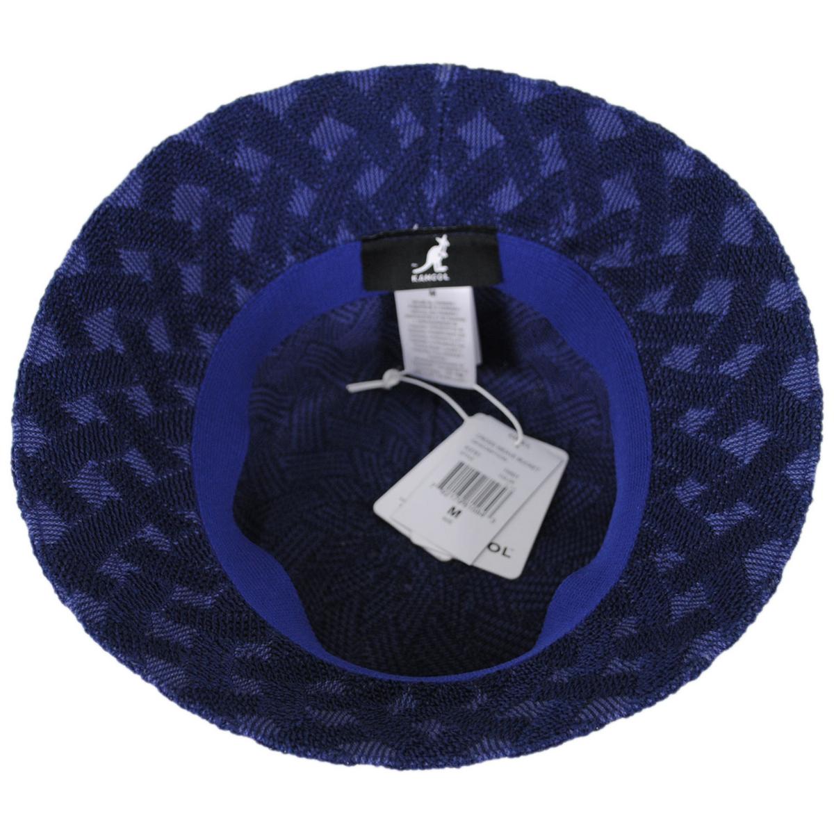 Kangol | Cross Weave Bucket Hat | 185837 | under | HAZY INDIGO