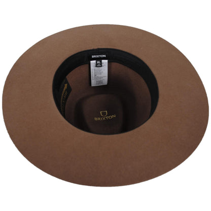 BRIXTON HATS | Sonoran Wool Felt Western Rancher Hat | 135676 | under | BROWN