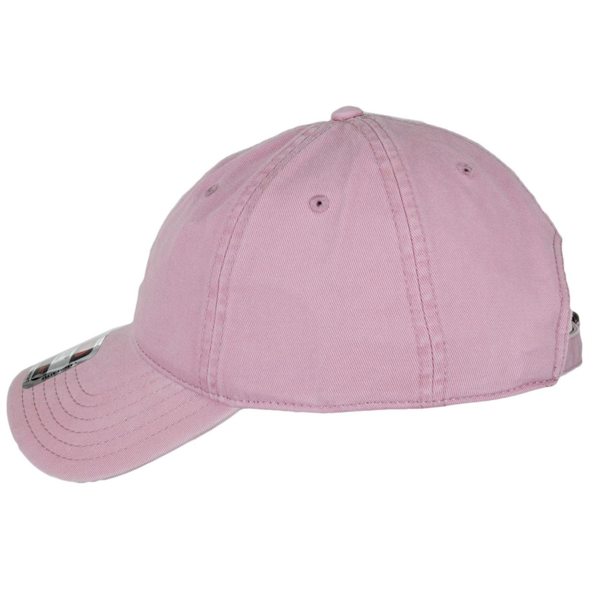 Otto | LoPro Washed Cotton Twill Strapback Baseball Cap Dad Hat | 201407 | profile | DUSTY ROSE