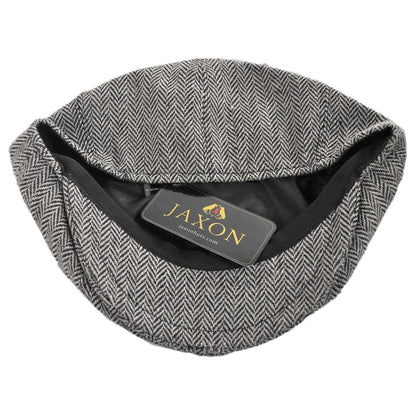 Wholesale Herringbone Wool Blend Newsboy Cap B2B Pre-Pack