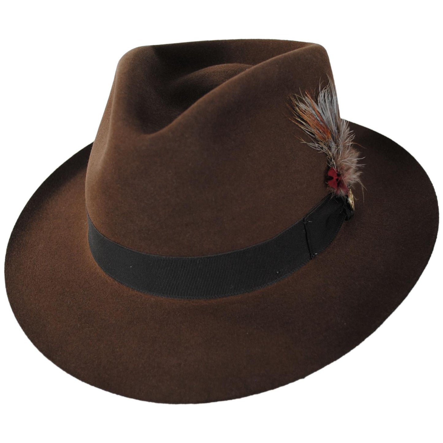 Stetson | Chatham Fur Felt Fedora Hat | 130610 | lead | MINK