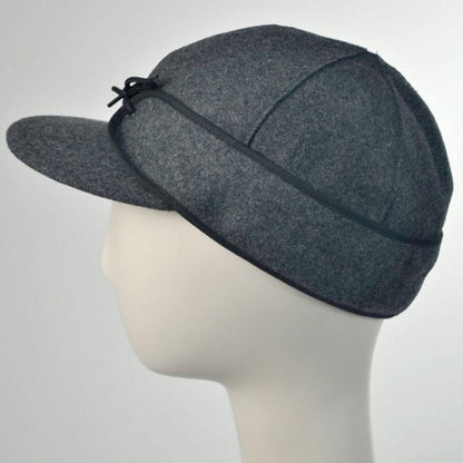Stormy Kromer | Original Wool Cap | 220700 | profile | CHARCOAL