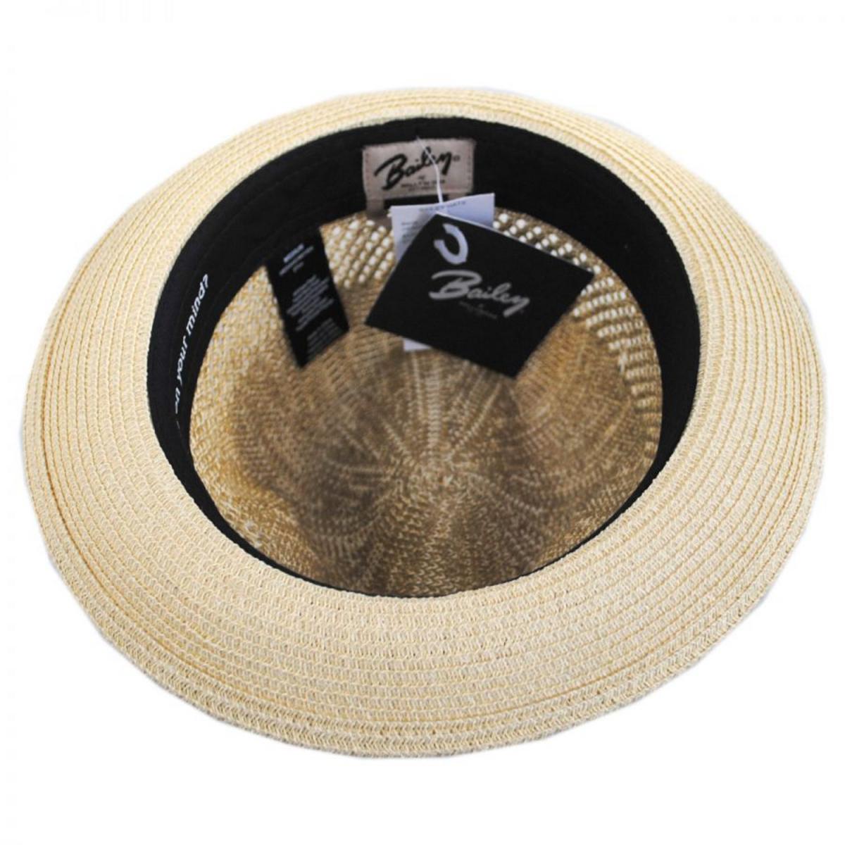 Bailey 1922 | Berle Toyo Straw Blend Fedora Hat | 127856 | under | VANILLA