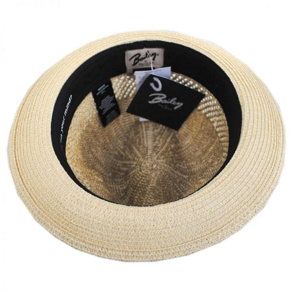Bailey 1922 | Berle Toyo Straw Blend Fedora Hat | 127856 | under | VANILLA